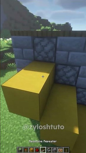 How to Make Secret Stairs in Minecraft 🕵️ | ZyloshTuto