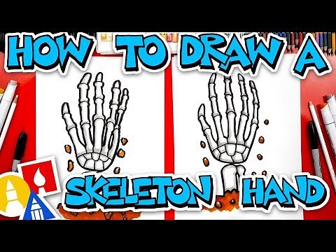 How To Draw A Skeleton Hand Coming Out Of The Ground