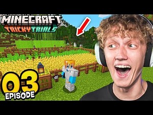 EPIC STARTER FARMS! - Minecraft Let's Play #3 (1.21)