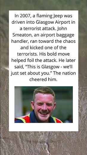 John Smeaton - The Glasgow Airport Defender