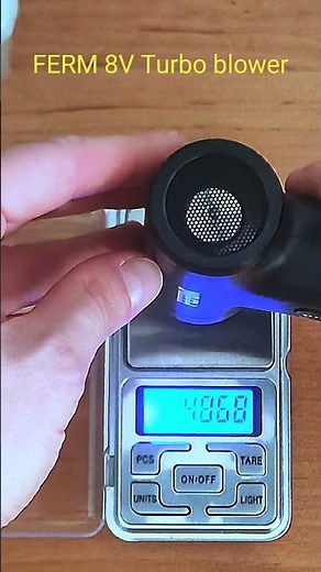 FERM 8V mini air duster