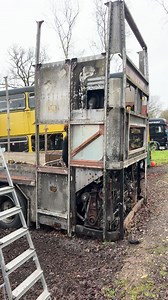 Time for the back end to start disappearing. | The Black Country Bus Preservation Group