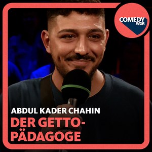 16K views · 256 reactions | Völlig hin- und hergerissen zwischen Haftbefehl und Richard David Precht類 versucht Abdul Kader Chahin sich auch noch in der Pädagogik. Mit beachtlichem Erfolg.  | ARD Stand-Up | Facebook