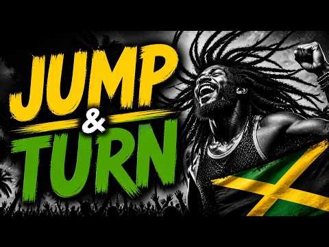 JUMP & TURN🔥💃| Reggae Dance Workout – Zumba & Fitness Vibes 🇯🇲