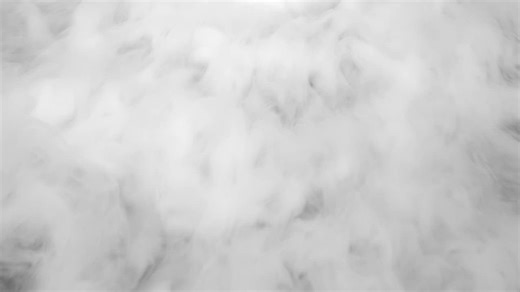 The white mist rapidly travels over a white backgorund  - Free Stock Video