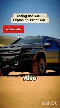 Testing the $300K Explosion-Proof Car! #mrbeast #mrbeastshorts #youtubeshorts