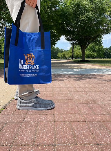 Hunger and food insecurity are realities everywhere – even on college campuses. As a result, Camden County College established the Marketplace Food Pantry to help support our students. In an effort to make The Marketplace even more accessible to our students, we are excited to now offer online ordering! To order online: Navigate to The Marketplace page on the CCC website, fill out your information, and select the food categories of your choice. Your items will be bagged and ready for pick up wit