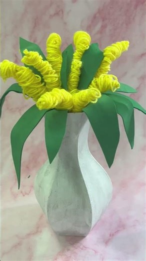 Haz tu propio florero con materiales de Sedería Don Chicho ✨🧶