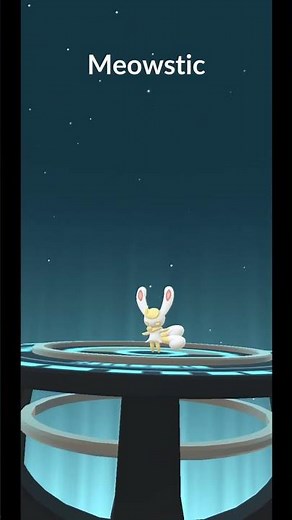 Evolving SHINY ESPURR to SHINY MEOWSTIC in Pokemon Go #pokemongo #pokemon