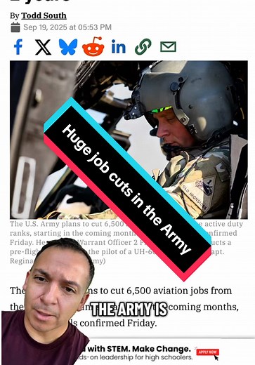 Huge Job Cuts in the Army: What You Need to Know