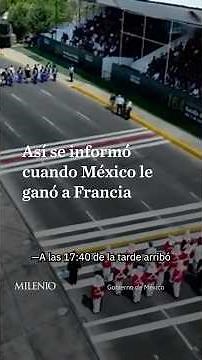 The historic telegram with which Mexico announced its victory against France