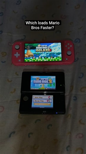 Nintendo Switch Vs 3ds - Which loads Mario Bros Faster?