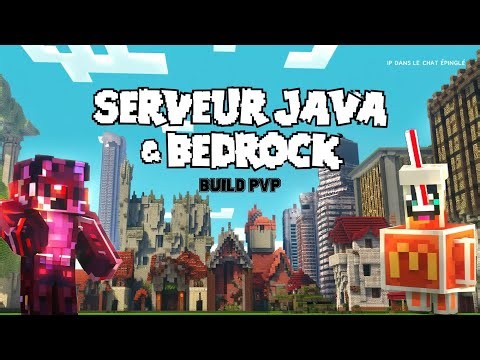 LIVE / java & bedrock ) build pvp 😺🔥 venez discuter