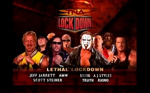 TNA Lockdown 2006.04.23 Jeff Jarrett's Army vs. Sting's Warriors 致命封锁赛