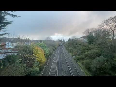 SWR class 450 passing through between Christchurch and pokes down for Boscombe