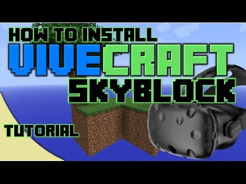 [Tutorial] Installing Vivecraft mod for Minecraft