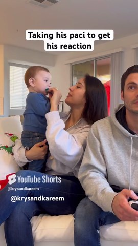 Taking Baby’s Pacifier Just to See What Happens