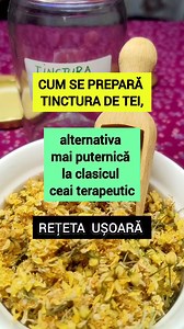 22K views · 585 reactions | Cum se prepară tinctura de tei,...