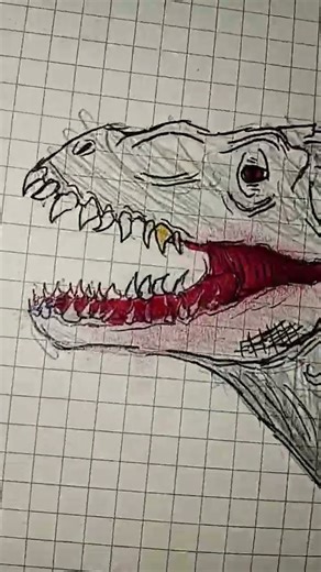 indoraptor drawing