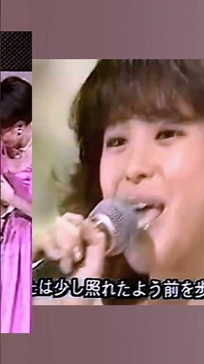 聖子の初ミニスカ！👗寒さをブッ飛ばす 夏の扉 白ワンピ ベストテン #松田聖子 #ミニスカート #夏の扉 #ベストテン #黒柳徹子