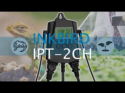Operation guide to INKBIRD IPT-2CH, parameter setting, app connection #Thermostat #python #reptile