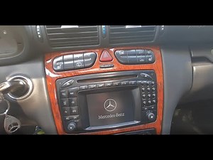 Mercedes W203 Comand 2.0 telephone
