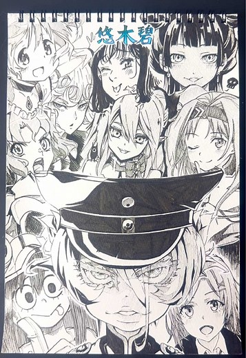 悠木碧のキャラクターを描こう！