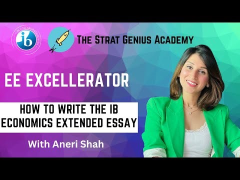 How to Write the IB Economics Extended Essay | Complete EE Guide for IBDP Students