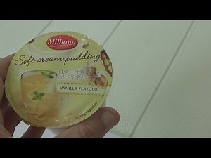 Milbona Soft Cream Pudding Vanilla Flavour 200 g Unboxing and Test