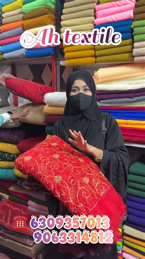 ameera hussain on Instagram: "Part-2 firse ek bar AH textiles per offer ladies tailors k liye 20/- meter linings 😱😱😱"