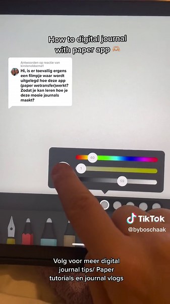 Hoe digitaal te journalen met de Paper-app 🫶🏼