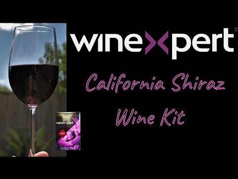 Winexpert, California Shiraz wine kit | How to create great wine from a kit.