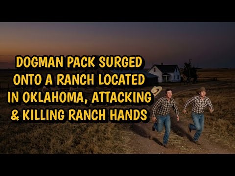DOGMAN PACK SURGED ONTO A RANCH IN OKLAHOMA ATTACKING & KILLING RANCH HANDS