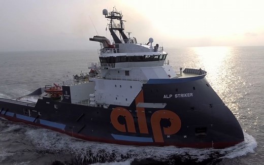 ALP Striker Korea - Bollard Pull alp 拖轮系柱拉力测试 4K