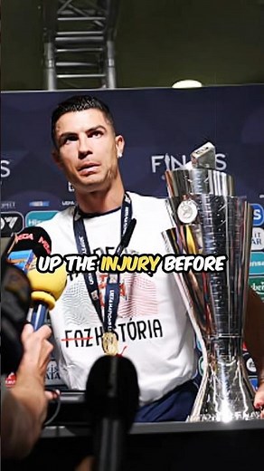 Ronaldo's Injury That Almost Ruined Nations Final