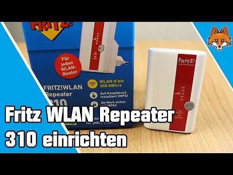 Fritz WLAN Repeater 310 einrichten - WLAN verbessern 📡