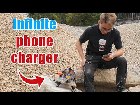 Infinite Phone Power from Scrap Parts! How to Make a Emergency Mobile Phone Charger at Home