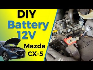Mazda CX-5 Battery Replacement (2012 to 2025) | How to replace a 12V Battery, Easy DIY Tutorial
