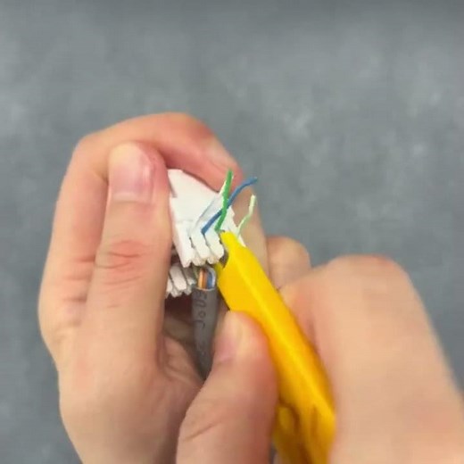 Punch down UTP CAT6 Toolless Keystone Jack