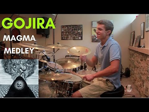 Gojira - Magma ALBUM MEDLEY DRUM COVER by Kevin Wade
