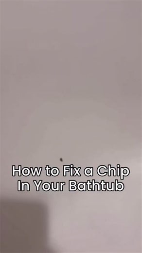 Never_Done_DIY on Instagram: "Say goodbye to chips in your porcelain bathtub—for good. Watch this step-by-step repair that restores your tub, seals out rust, and stops mold before it starts. 🛁✅ No guesswork. No expensive replacements. Just a simple DIY fix that protects your bathroom and keeps it looking brand new. 👉 Save this for later, try it yourself, and share with someone who needs an easy bathroom fix. For more smart DIY repairs and home maintenance tips, follow for more 💪"