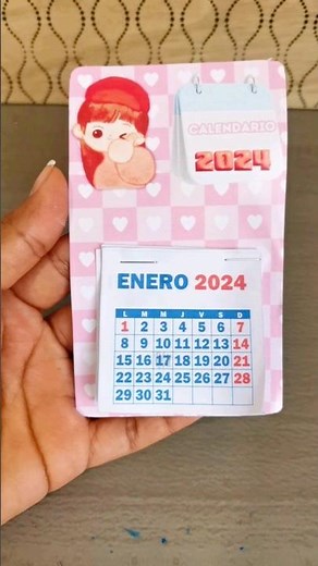 Mini calendario 2024📆