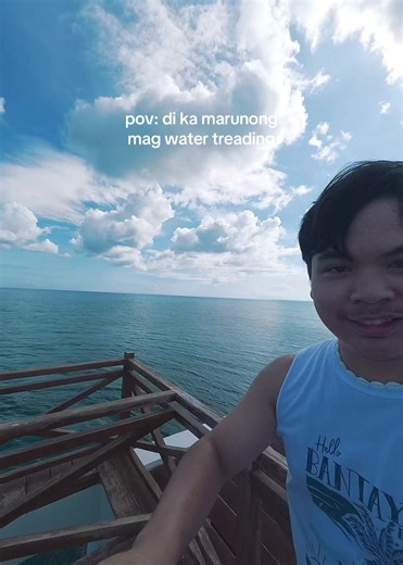 tumalon kahit di marunong mag water treading