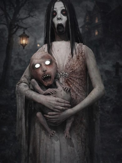 Why does Slendrina kill the baby spider ? 😦 | horror story | #viral #granny #horrorstories #shorts