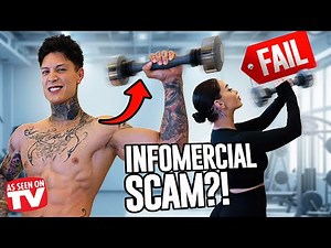 CHRIS HERIA VS SHAKE WEIGHT | INFOMERCIAL FIT GADGETS