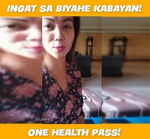 9.1K views · 690 reactions | One Health Pass! Isa lang sila sa mga natulungan natin gawan ng One Health Pass, Ingat po kayo sa biyahe ! | Eljan TV | Facebook