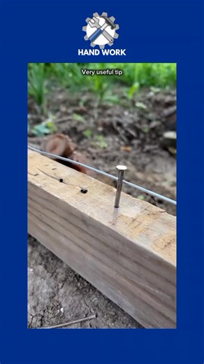 233K views · 1K reactions | Tying wire with a hammer #tips #tricks | Hand Work | Facebook