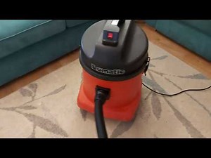 Numatic NVQD570 vacuuming and first look