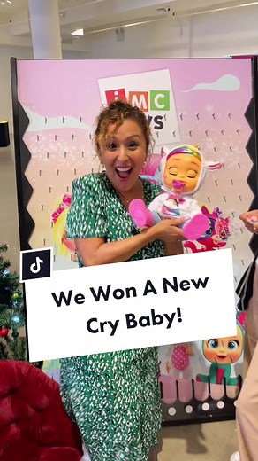 Nothing to cry about here! We won a BIG Cry Babies First Emotions doll with @Kitoons! #crybabies #crybabiesfirstemotions #crybabiesmagictears #imctoys #kitoons #ttpmholidayshowcase2022 #toys #toytok