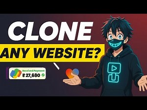 Clone ANY Website in Minutes | No Coding Needed | Full Frontend + Backend Tutorial (2025)